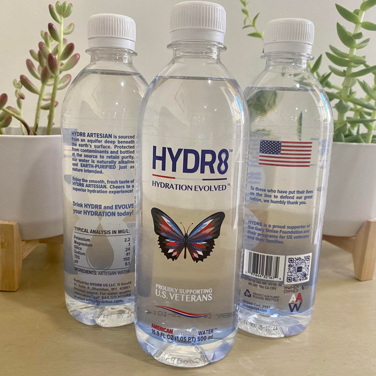 HYDR8 American Artesian Water™ - 500 ml 12 pack